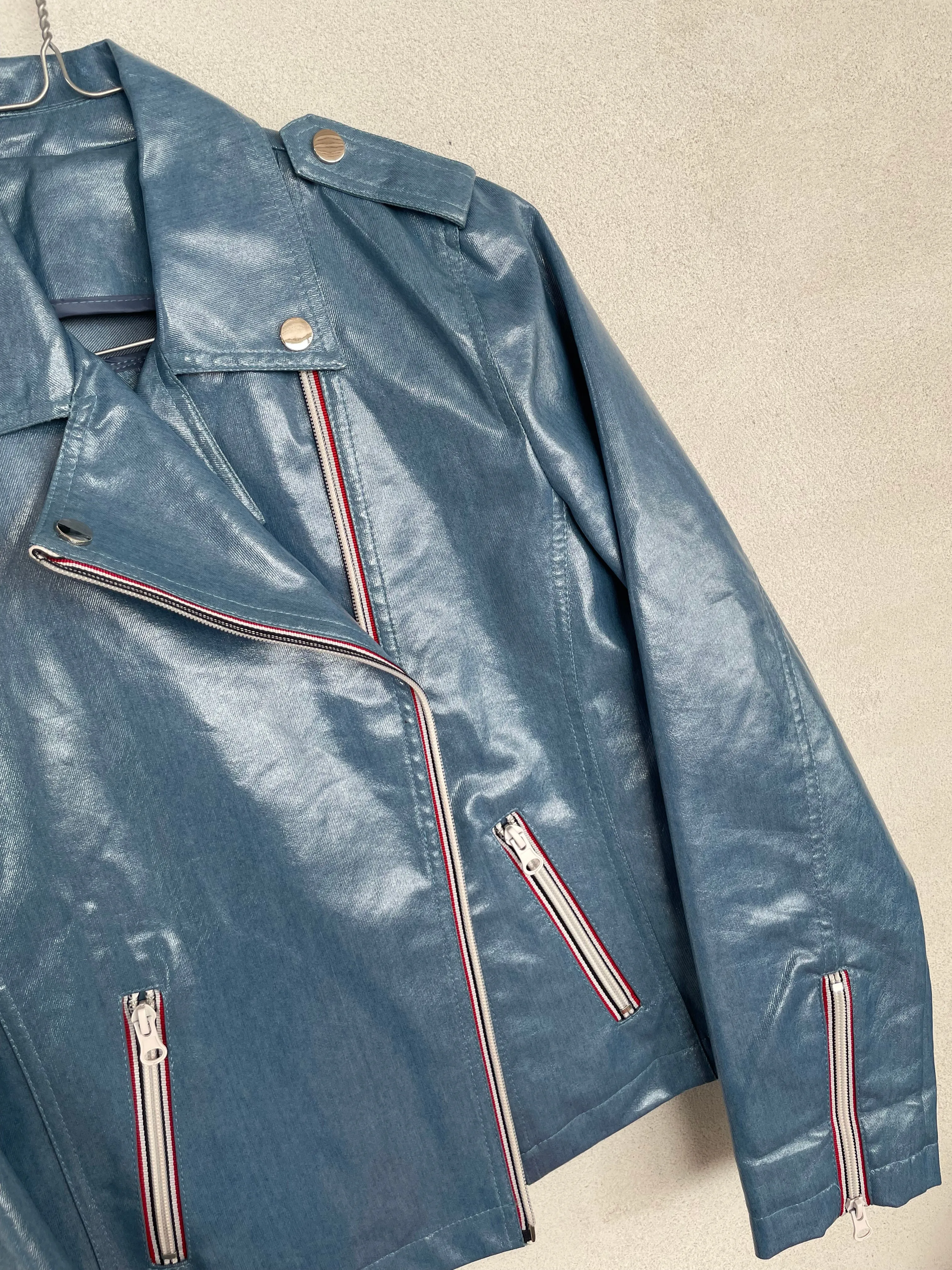 Shiny Biker Jacket
